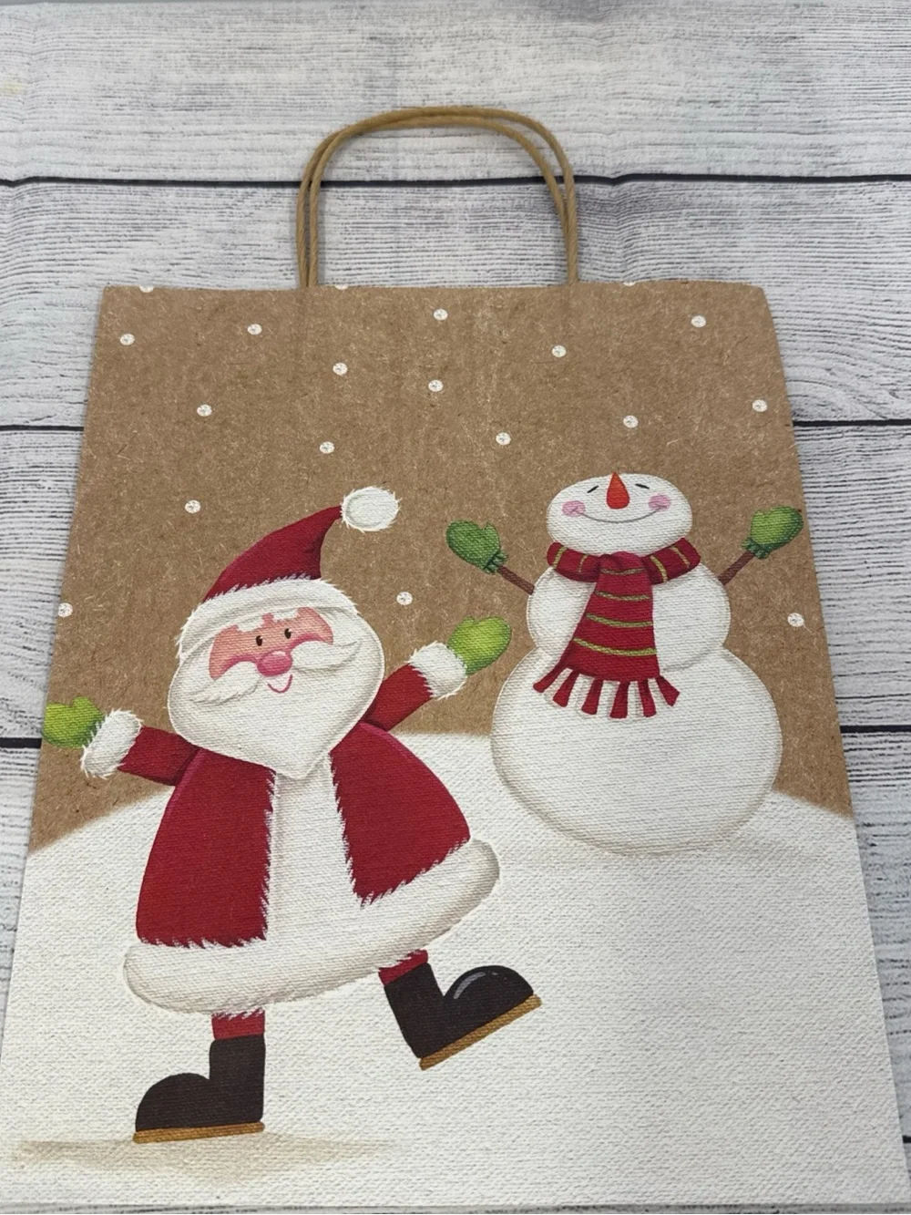 Christmas Gift Tags & Gift Bag Bundle 5 Pieces